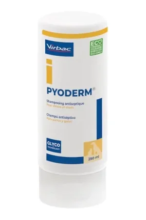 Acheter Direct Virbac - Shampoing Pyoderm Antiseptique pour Chiens et Chats - 250ml
