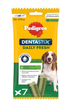Pedigree - Friandises Dentastix Fresh pour Chien de Moyenne Taille - x7 Prix Bas