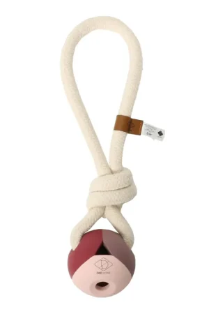 Promotion Saisonnière D&D - Jouet Nora Rosewood pour chiens rose - 36 x 8 x 8 cm