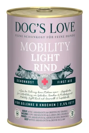 Dog's Love - Patée Allégée au Boeuf pour Chiens - 400g Premium