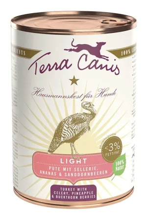 Terra Canis - Aliment naturel Dinde Céleri Light pour Chiens - 400g Solde