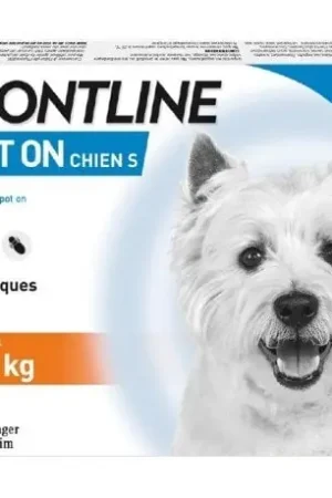 Frontline - Pipettes Antiparasitaire Spot On x3 pour Chiens Meilleur Choix