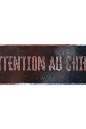 D&D - Panneau d'avertissement General 2 Français - 40x13x03cm Multicolore Acheter Direct