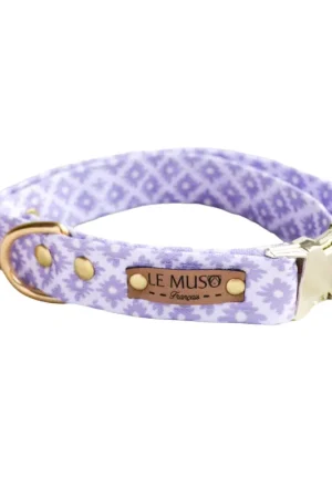 Top Vente Le Muso - Collier Tara Parme pour Chiens
