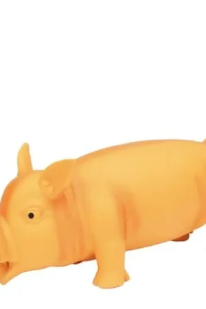 Jouet Rascals grognant pour chiens, cochon jaune Prix Réduit