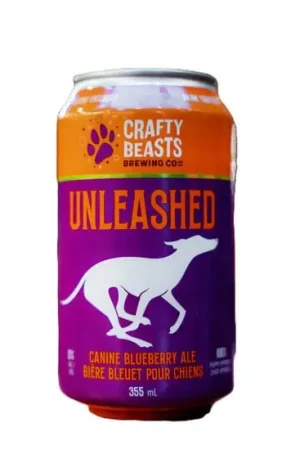 Solde Bière aux bleuets Unleashed pour chiens