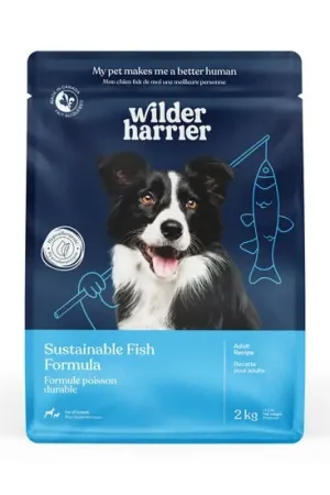 Soldes Nourriture sèche au poisson durable pour chiens