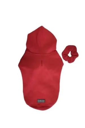 Chandail à capuchon avec élastique assorti, cayenne Édition Limitée