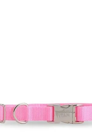 Collier en nylon rose Prix Réduit