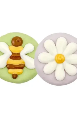 Biscuits abeille et fleur printanière pour chiens Must-Have