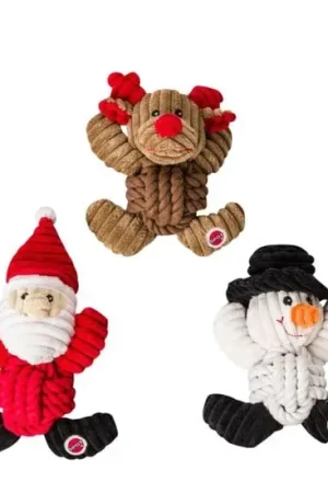 Jouet des Fêtes pour chiens Knot-for-Nothing, 1 unité Promotion Saisonnière