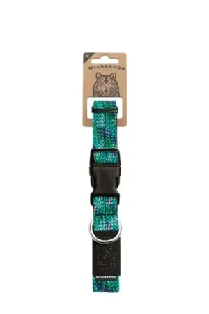 Collier en corde lisse réfléchissante « Islander », bleu, M Offre Spéciale