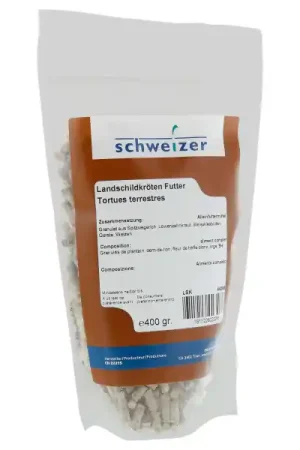 Exclusif schweizer Nourriture pour tortues terrestres 400g