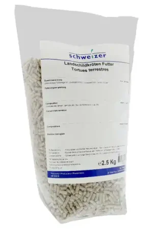 schweizer Nourriture pour tortues terrestres 2.5kg Gros Lot
