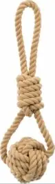 Balle nouée sur corde pour chien BE NORDIC Vente Flash